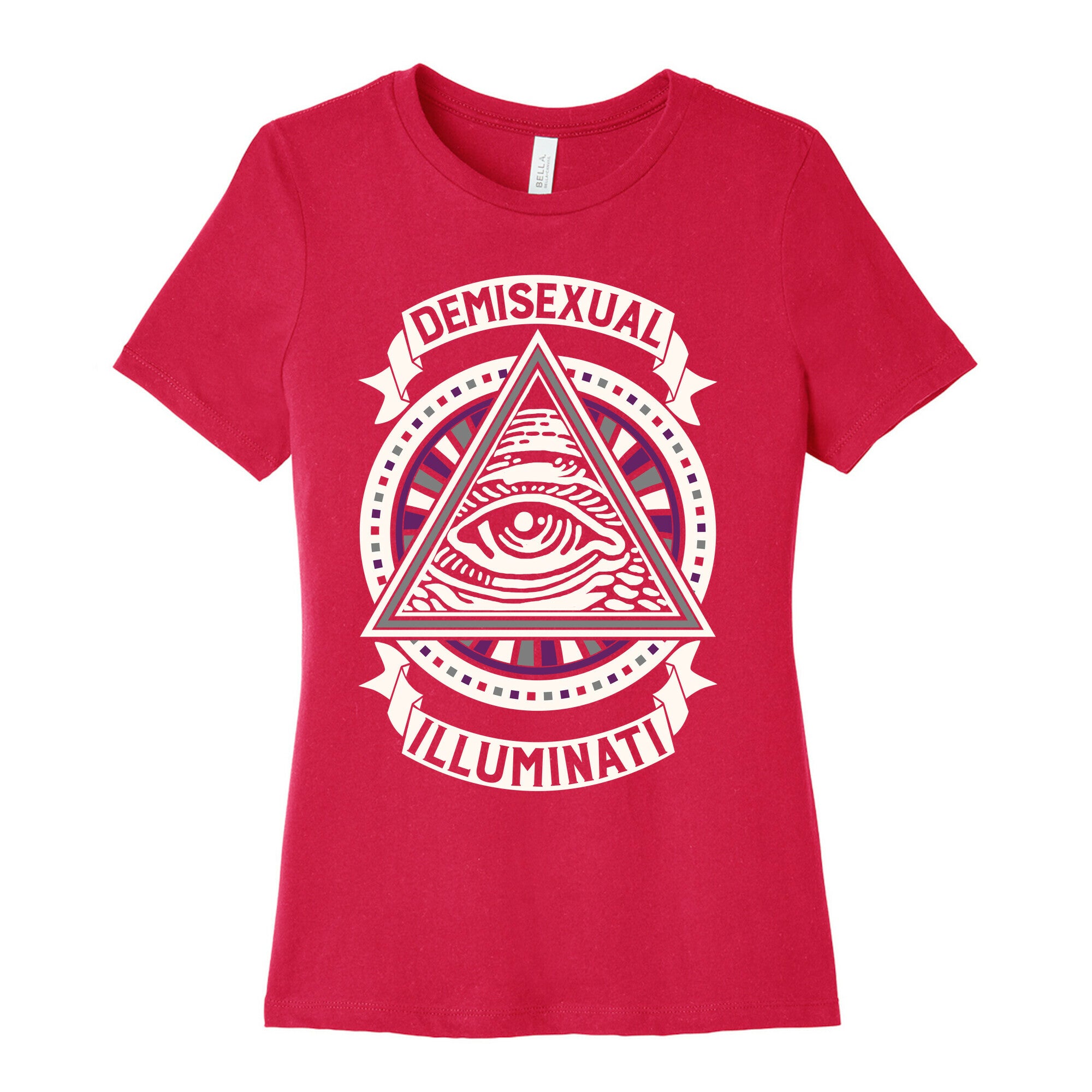 Demisexual Illuminati Women's Cotton Tee